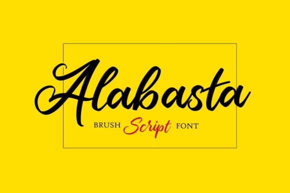 Alabasta: The Elegant Handwritten Font for Crafters