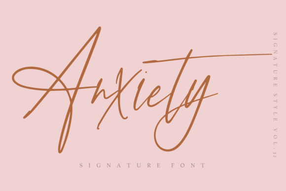 Anxiety Font Review: A Timeless Handwritten Typeface for Branding