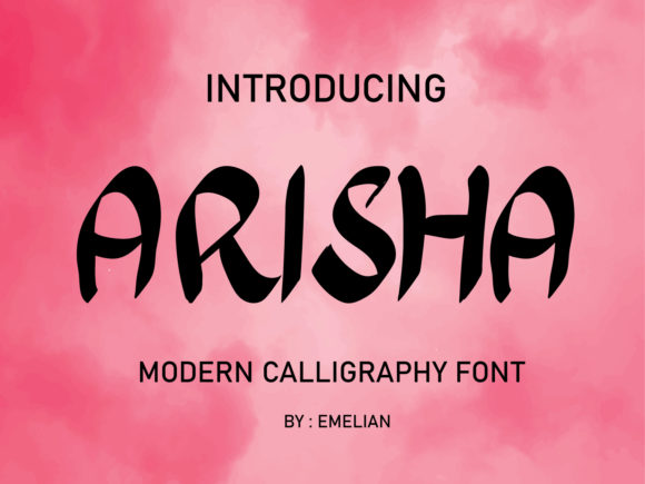 Arisha Typeface Review: Bold Script for Branding