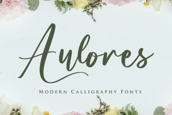 Aulores: The Handwritten Font for Scroll-Stopping Design