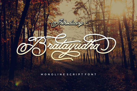 Bratayudha Font: Elevate Your Brand Identity