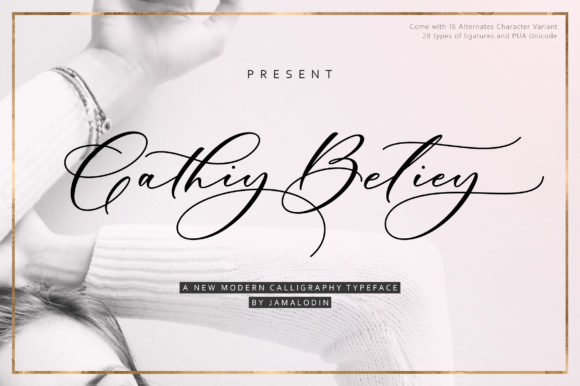 Cathiy Betiey Font: Elevate Your Campaign Visuals