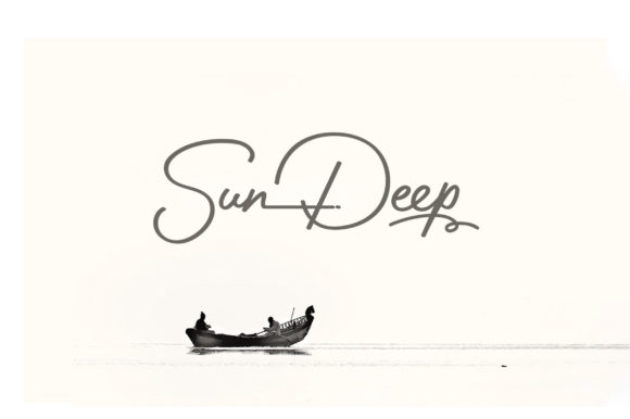 Designing with Sun Deep: A Handwritten Font for Modern Web Layouts