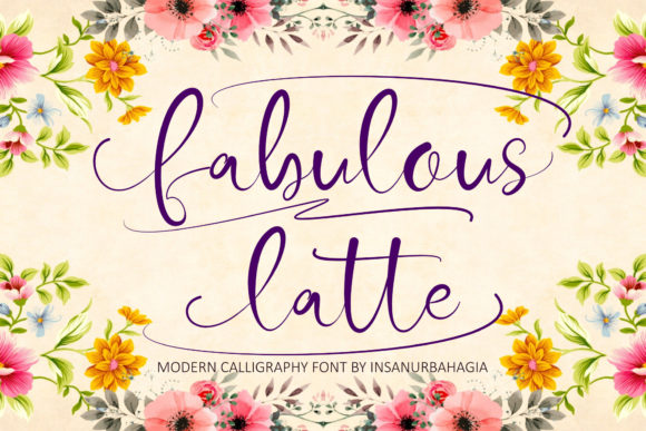 Fabulous Latte: A Handwritten Font for Modern Web Design
