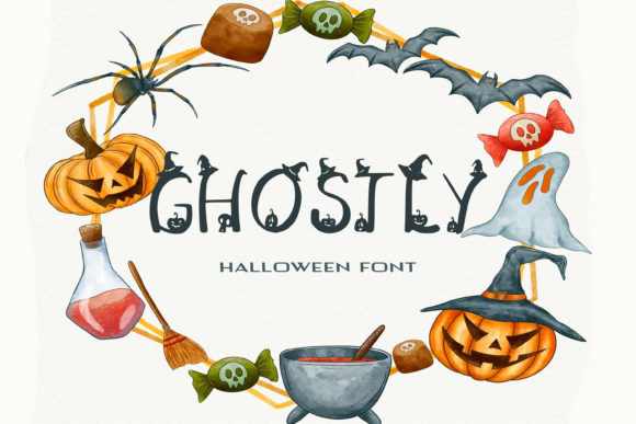 Ghostly: A Playful Handwritten Font for Makers