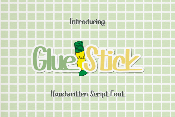 Glue Stick Font: Playful Typography for Marketers