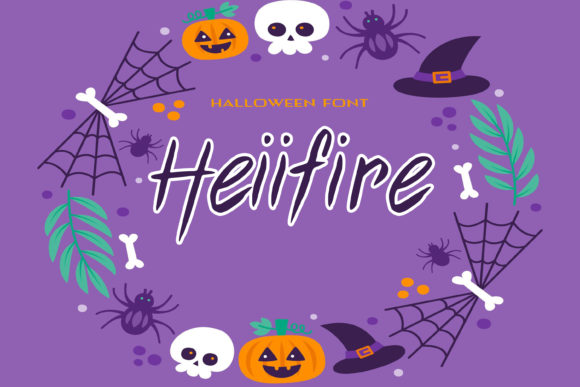 Heiifire Font Review: A Spooky Script for Web & Brand