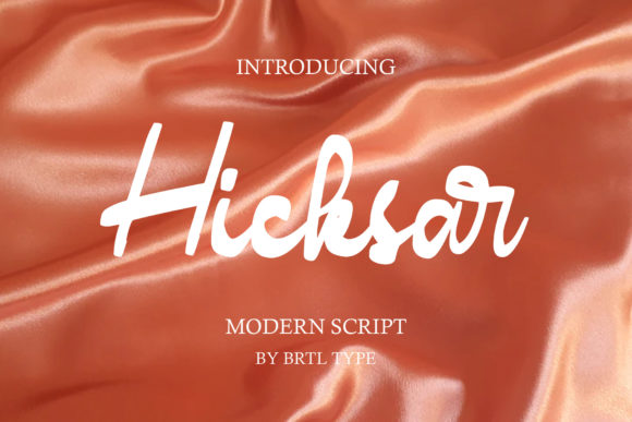 Hicksar: A Joyful Handwritten Typeface for Branding