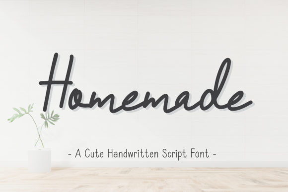 Homemade Font: Elevate Your Handmade Brand