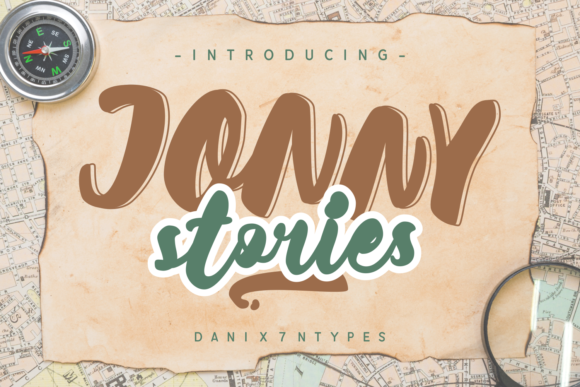 Jonny Stories: A Relaxed Handwritten Font for Editorial Design