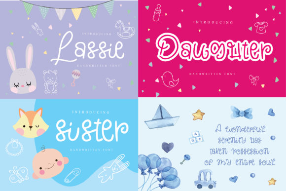 Lassie Font: A Handwritten Typeface for Editorial Warmth