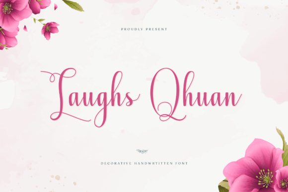 Laughs Qhuan: A Handwritten Typeface for Editorial Warmth