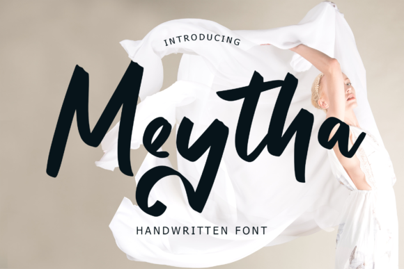 Meytha: A Bold Handwritten Typeface for Modern Editorial Design