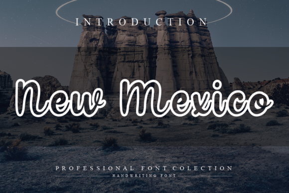 New Mexico Font for Editorial Design