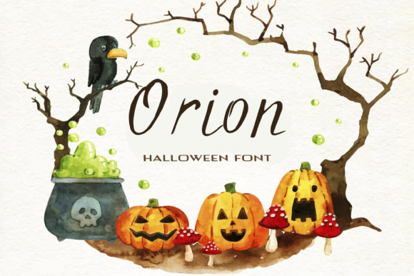 Orion: An Elegant Script Typeface for Modern Branding