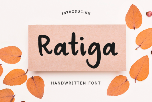 Ratiga: The Handwritten Font for Scroll-Stopping Design
