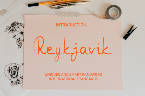 Reykjavik: A Timeless Handwritten Font for Modern Brands