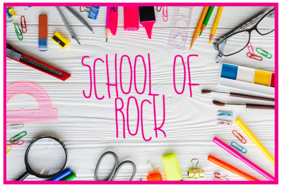 School of Rock Font: A Maker’s Guide to Handwritten Style