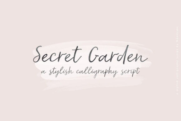 Secret Garden Font Review for Web Designers